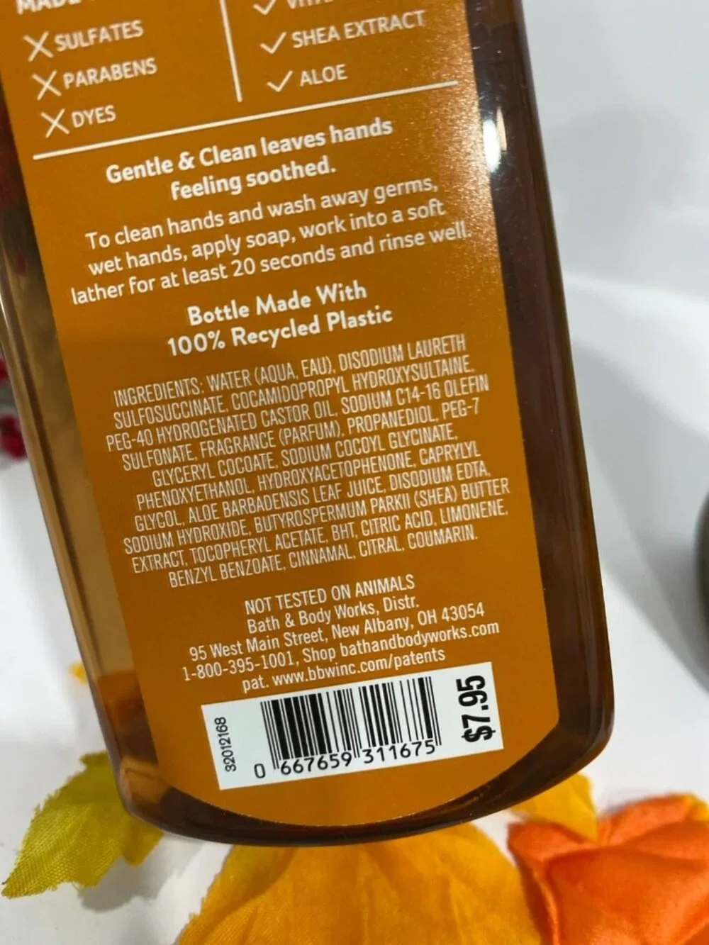 Fall & Autumn Gentle Foaming Hand Soaps Bath & Body Works X 3